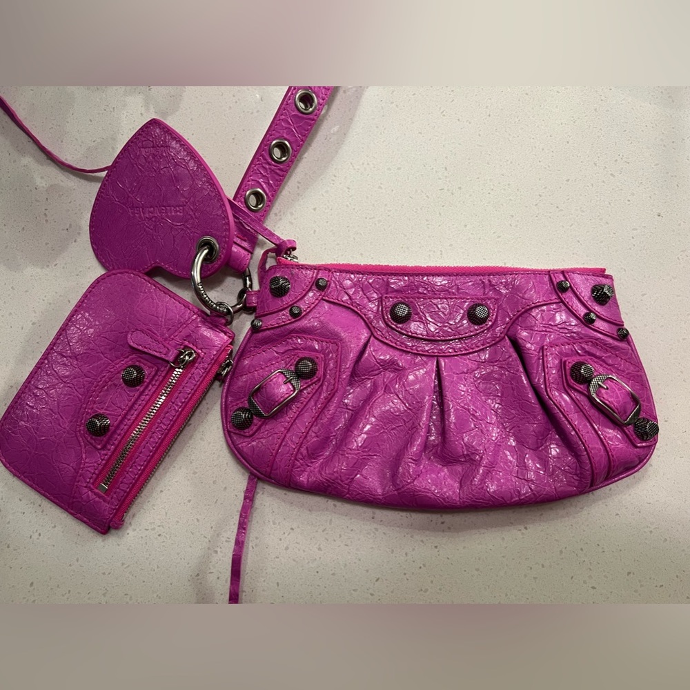 WOMEN'S LE CAGOLE MINI MULTIPOUCH IN PINK